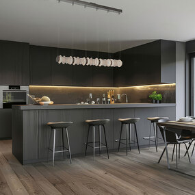 Cairn Linear Pendant by Hubbardton Forge