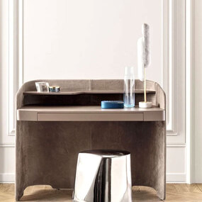 Chloe Vanity Desk with Mirror