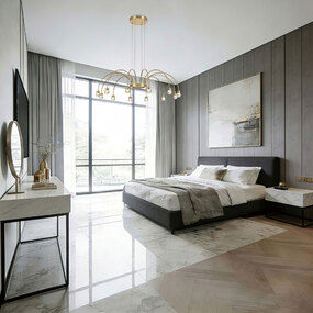 Vario Color-Select Chandelier by Golden Lighting