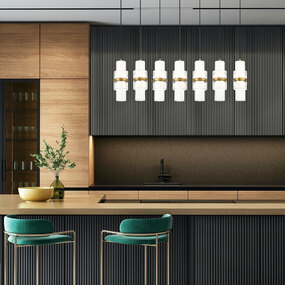 Cayden Linear Multi Light Pendant by Z-Lite