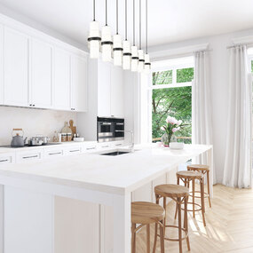 Cayden Linear Multi Light Pendant by Z-Lite