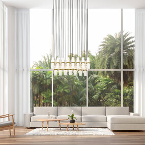 Cayden Linear Multi Light Pendant by Z-Lite