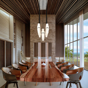 Cayden Linear Multi Light Pendant by Z-Lite