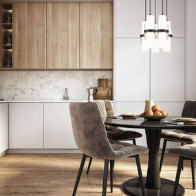 Cayden Round Multi Light Pendant by Z-Lite