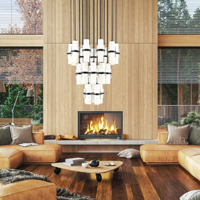 Cayden Round Multi Light Pendant by Z-Lite