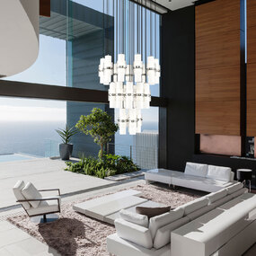Cayden Round Multi Light Pendant by Z-Lite