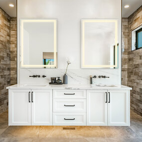 Oneida Rectangle Color-Select Mirror by Savoy House