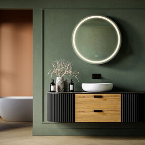 Oneida Round Color-Select Mirror by Savoy House