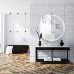 Cordova Round Color-Select Mirror by Savoy House