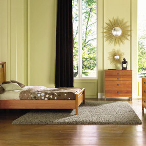 Mansfield Two Drawer Nightstand by Copeland Furniture