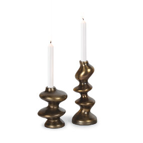 Blobby Candlesticks Set of 2