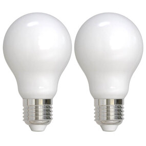 A19 Med Base 9W 120V 2700K 90CRI 2-PACK