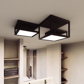 Cubix Multi-Light Ceiling Fixture