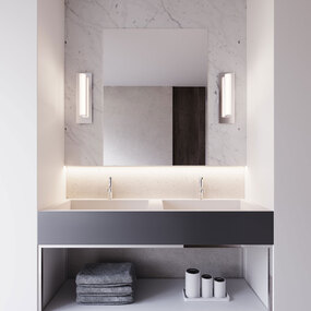 Tubo FT Slim Panel LED Vanity Sconce
