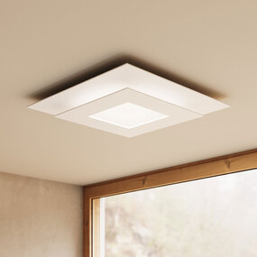 Offset Square Ceiling Light Fixture