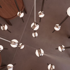 Constellation Aries 48-Light Round Chandelier