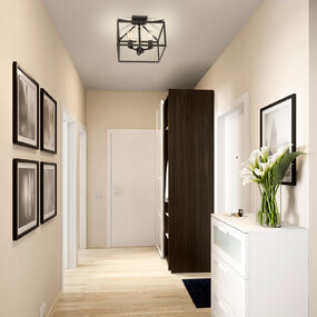 Wesson Semi Flush Ceiling Light