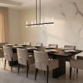 Ristretto Linear Chandelier by Thesis
