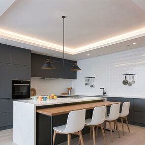 Tremolo Linear Chandelier by Thesis