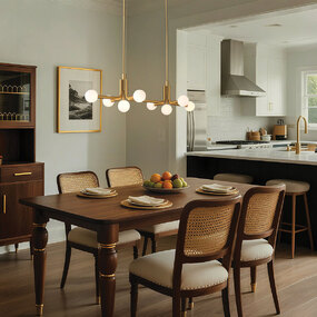 Stockholm Linear Chandelier by Thesis