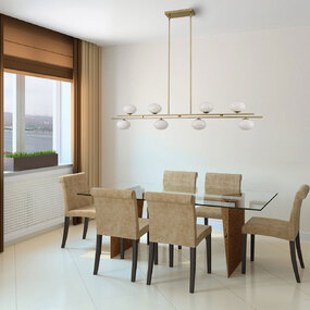 Julep Linear Chandelier by Thesis