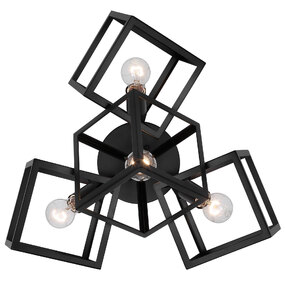 Cassio Multi - Light Semi Flush Ceiling Light