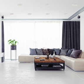 Jonny Color-Select Ceiling Flush Light by Access Lighting