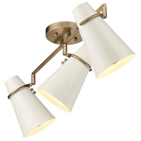 Reeva 3-Light Semi Flush Ceiling Fixture