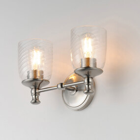 Swirl Bathroom Vanity Light