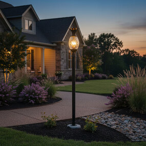 Pineapple 12V Outdoor Pier / Post Mount
