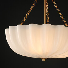 Bundt Convertible Pendant / Semi Flush Ceiling