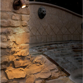 Myra Outdoor Adjustable Wall Spot by Access