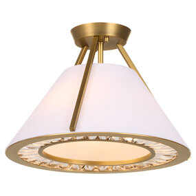 Gorham Semi Flush Ceiling Light