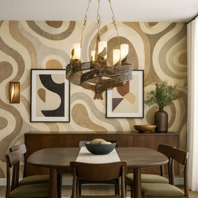 Flow Chandelier by Varaluz