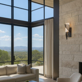 Flow Bracket Wall Sconce by Varaluz