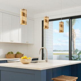 Flow Mini Pendant by Varaluz