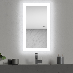 Forte Tall Lighted Mirror
