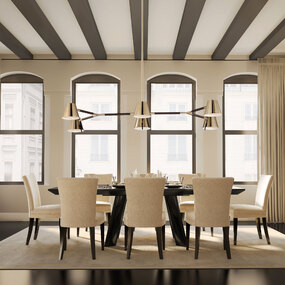 Carlo Linear Chandelier