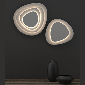 Abstract Wall Light