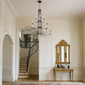 Barcelona Chandelier by Varaluz