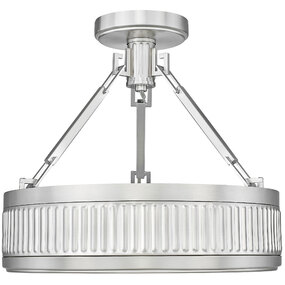 Quinn Color-Select Semi Flush Ceiling Light