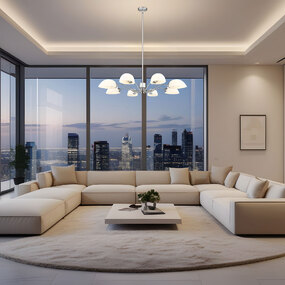 Breton Convertible Chandelier by Z-Lite