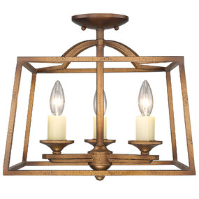 Athena Semi Flush Ceiling Light