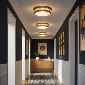 Williamsburg Tucker Ceiling Light by Robert Abbey