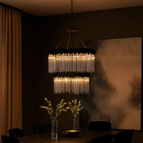 Matrix Tiered Chandelier