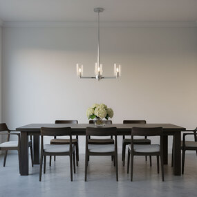 Fullton Glass Chandelier by Visual Comfort Studio