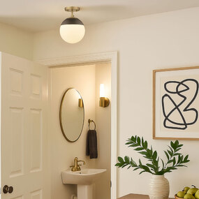 Dixon Semi Flush Ceiling Light