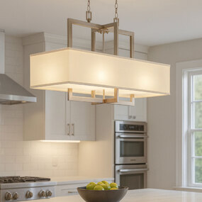 Hampton Rectangle Pendant