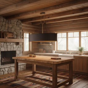 Cannery Oval Linear Pendant