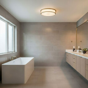Lowell Opal Ceiling Light